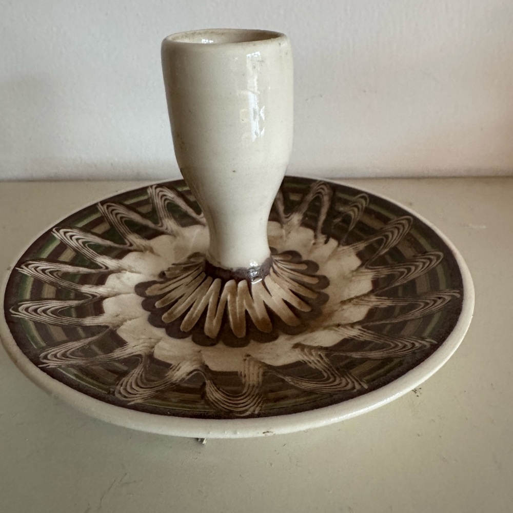Vintage Ceramic Candle Holder